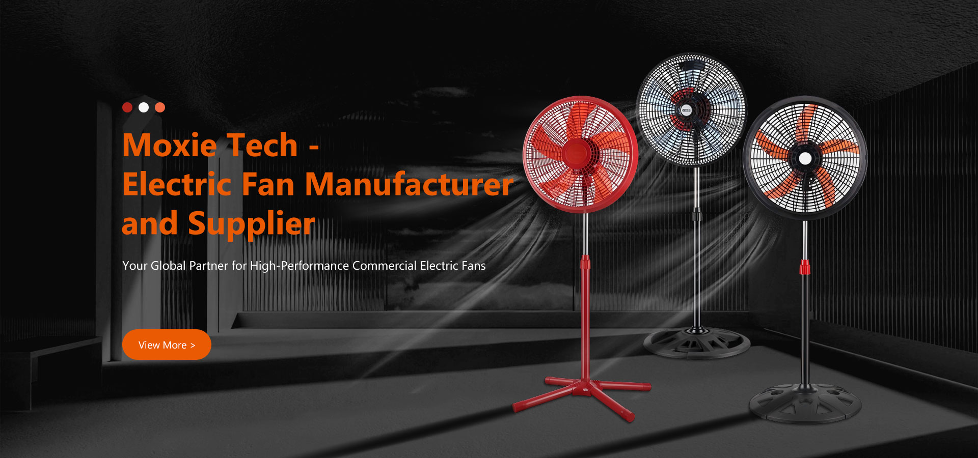 Elektrisk ventilator producent og leverandør